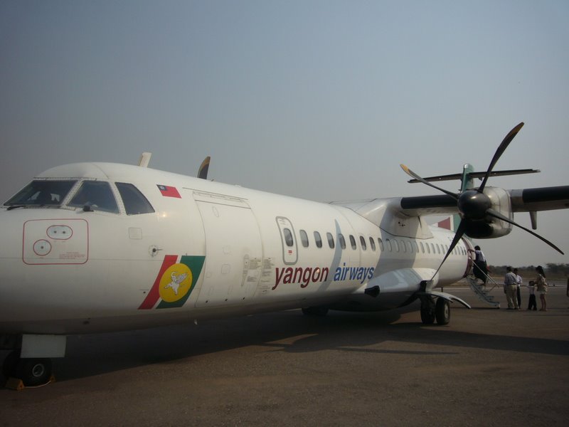 Leaving Bagan